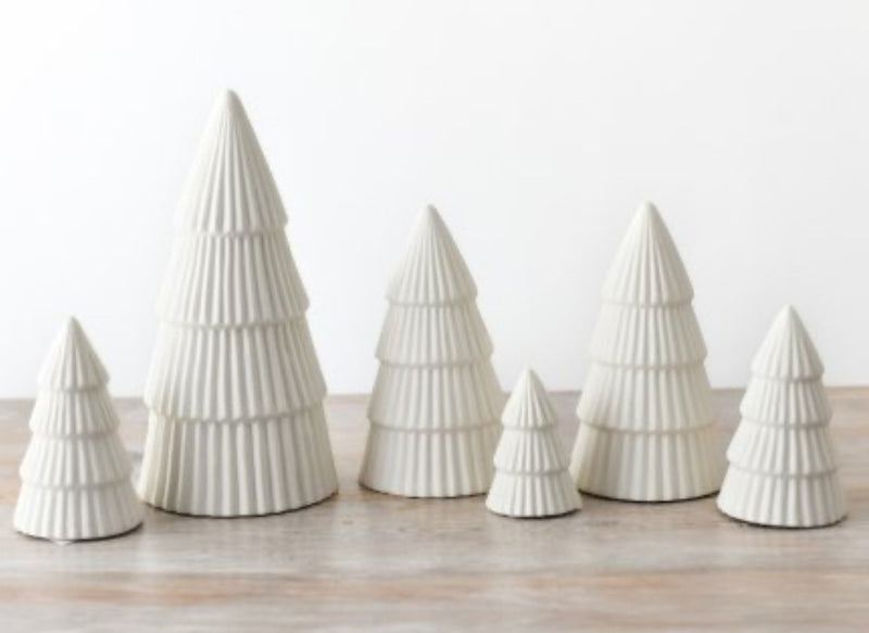 White Matt ceramic tree 3 sizes