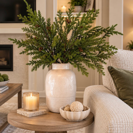 Real feel Trio of Douglas fir premium stems 89cm