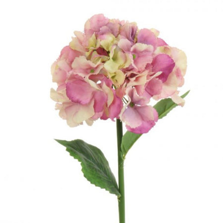Pink lilac French hydrangeas 56cm