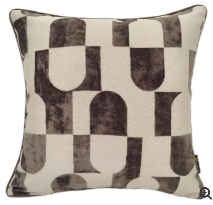 Paul Moneypenny Chillpill Chocolate brown Cushion 43cm