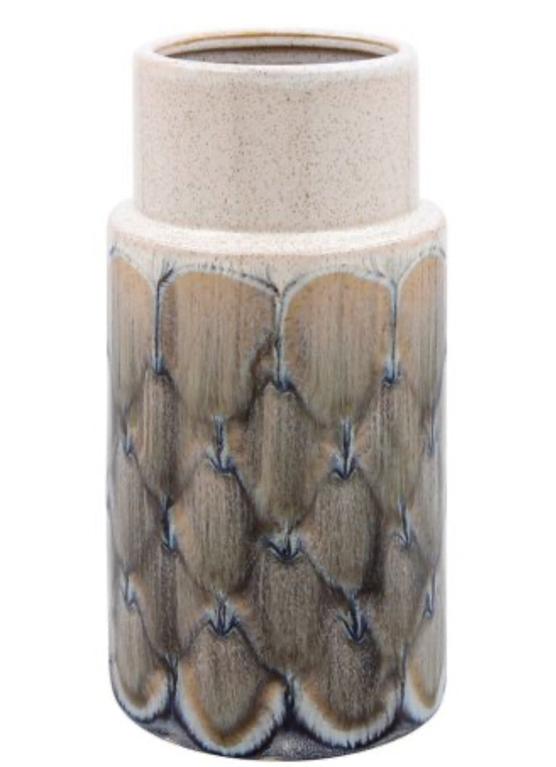Reactive glaze vase