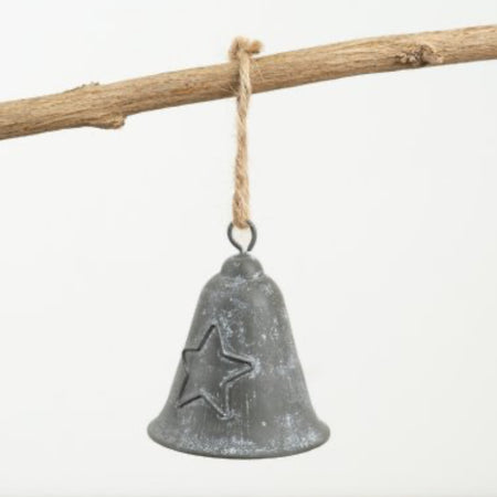 Metal star hanging bell