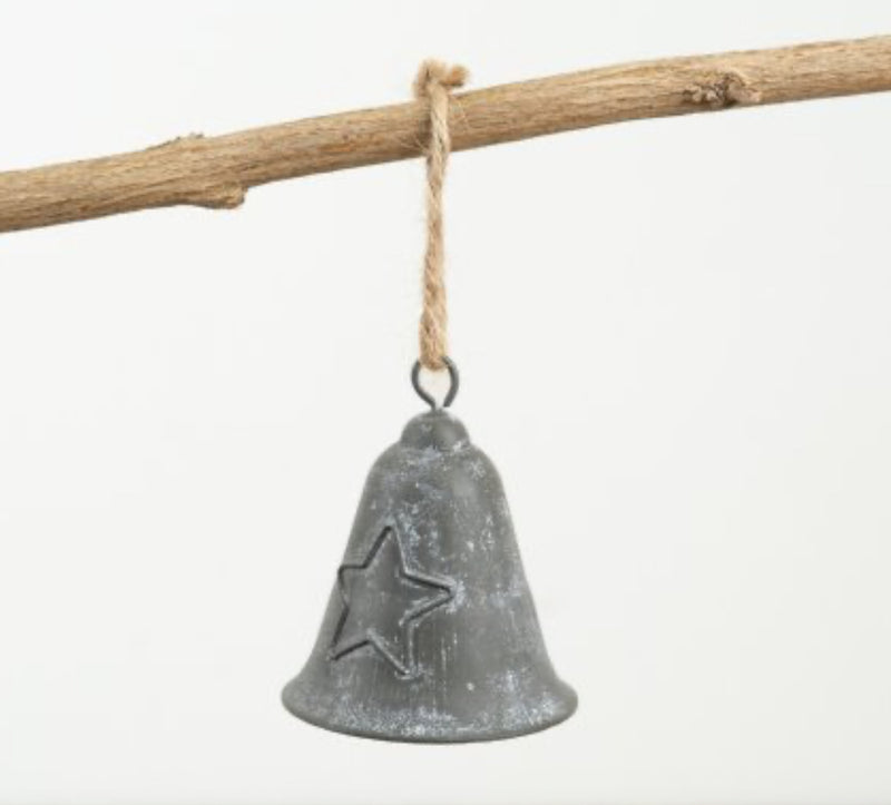 Metal star hanging bell