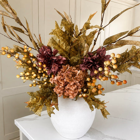 Step into autumn arrangement