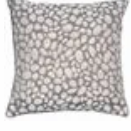 Taupe bronze champagne pebble textured cushion 43cm