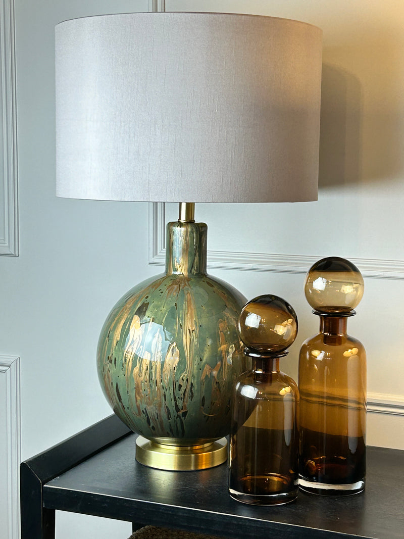 Store seconds Taupe Faux Silk Shade