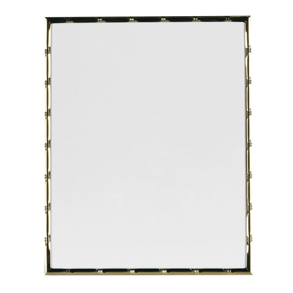 Bamboo Effect Gold Photo Frame 5x7