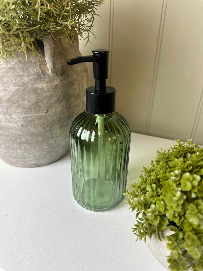 Lena dark wood black salad servers