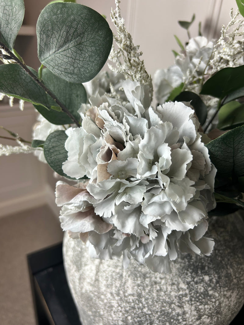 Store Seconds Taupe Grey French hydrangeas stem 56cm