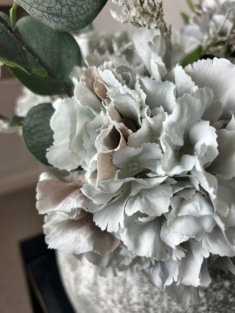 Store Seconds Taupe Grey French hydrangeas stem 56cm