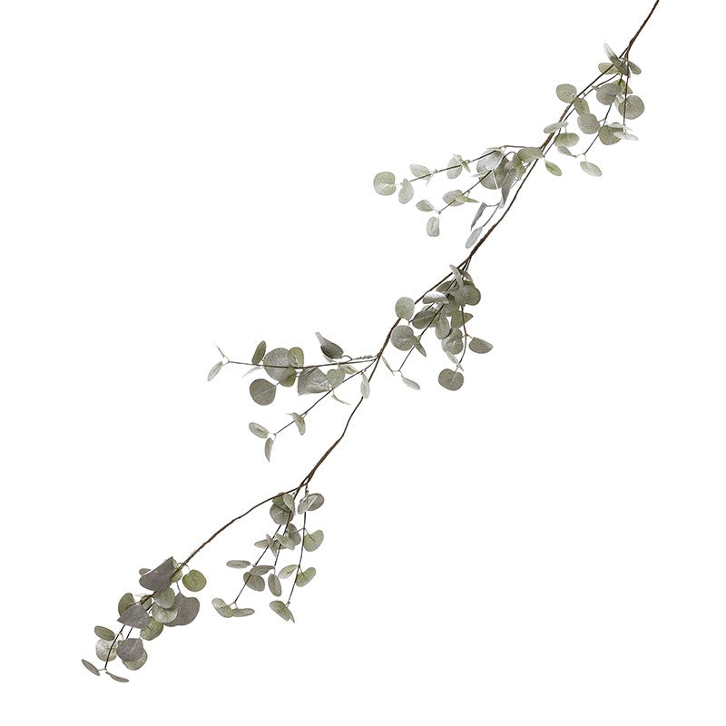 Green Eucalyptus Natural Leaf Garland 120cm