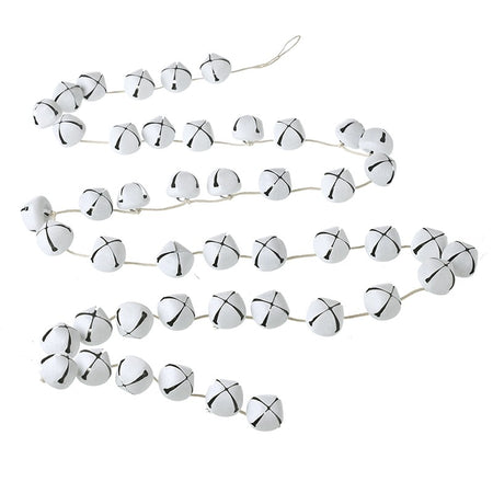 Delicate White Bell Garland 120cm