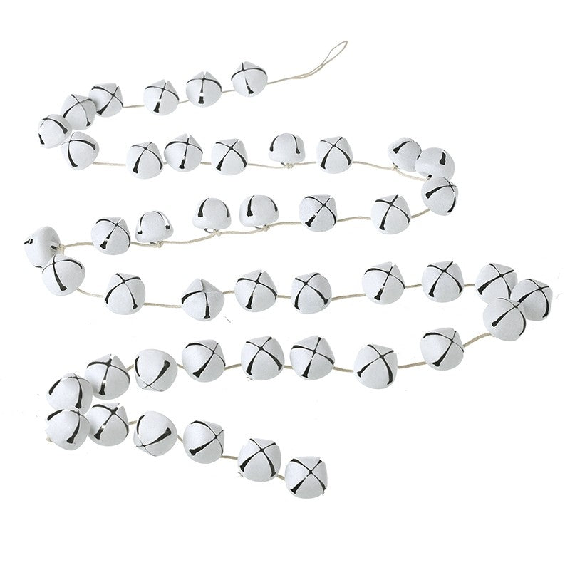 Delicate White Bell Garland 120cm