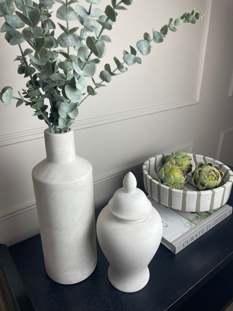 Darcy stone sultra bottle neck vase
