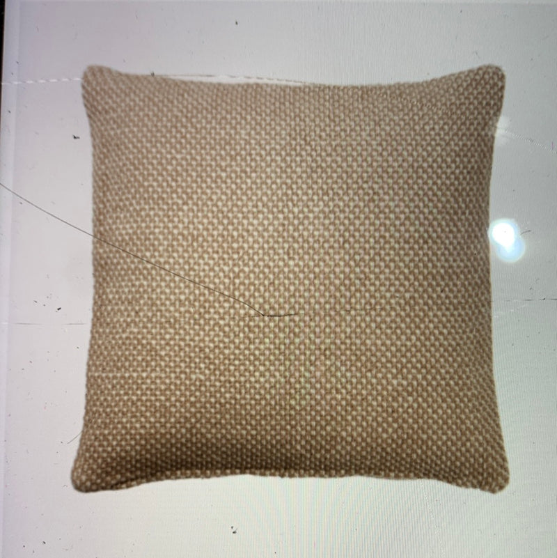 Natural Beige textured Cream Weaved Cushion 50x50cm