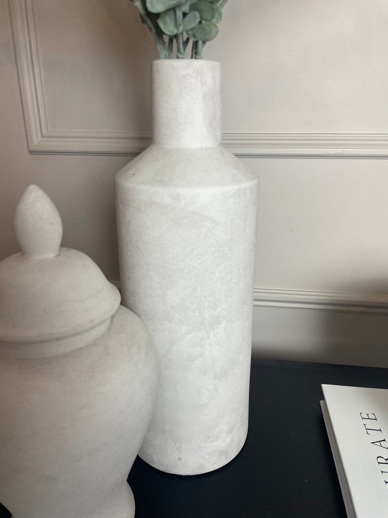 Darcy stone sultra bottle neck vase