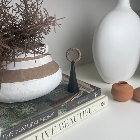 Black Metal Candle Snuffer