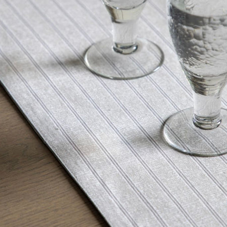 Natural stripe placemats x4
