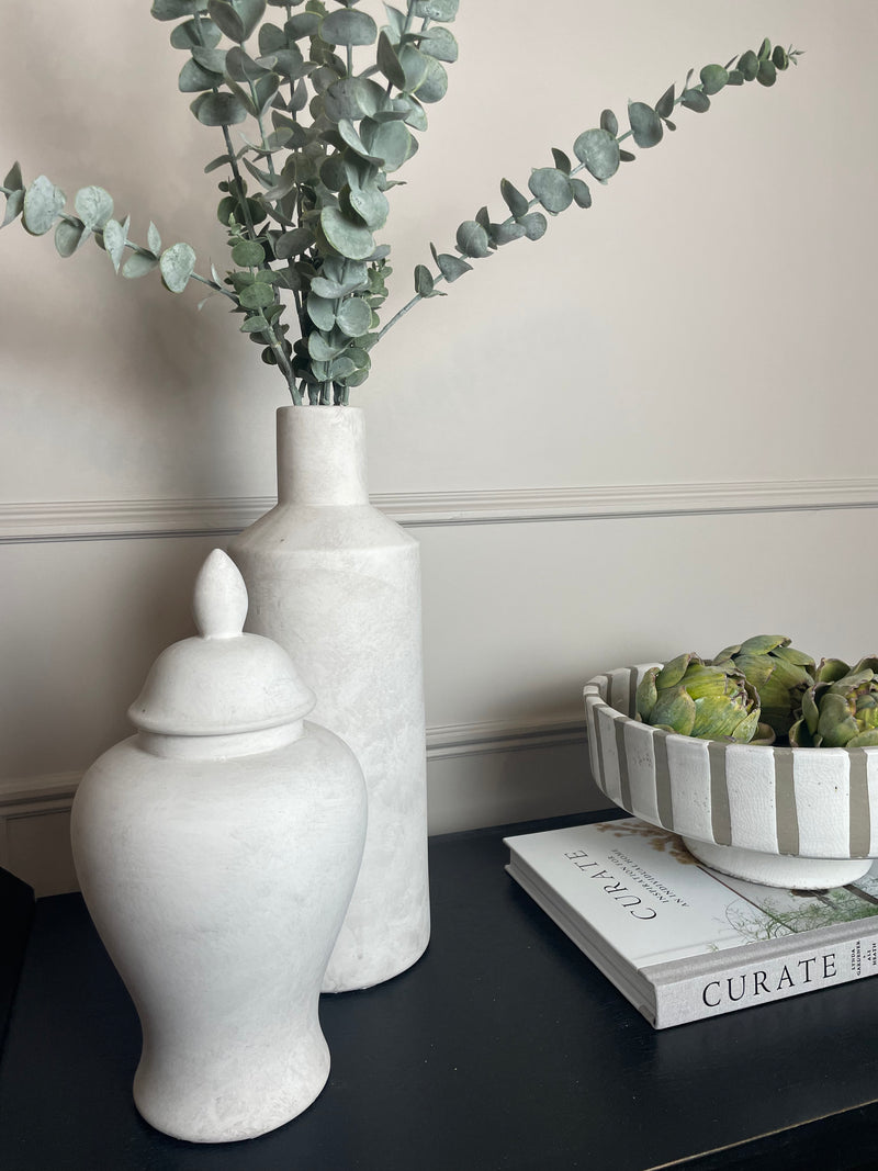 Darcy stone sultra bottle neck vase