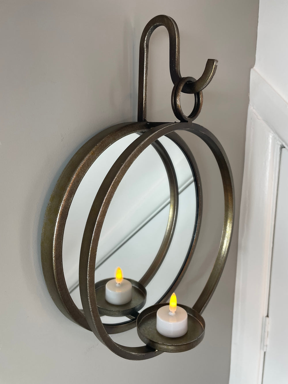 Large wall discount candle holders