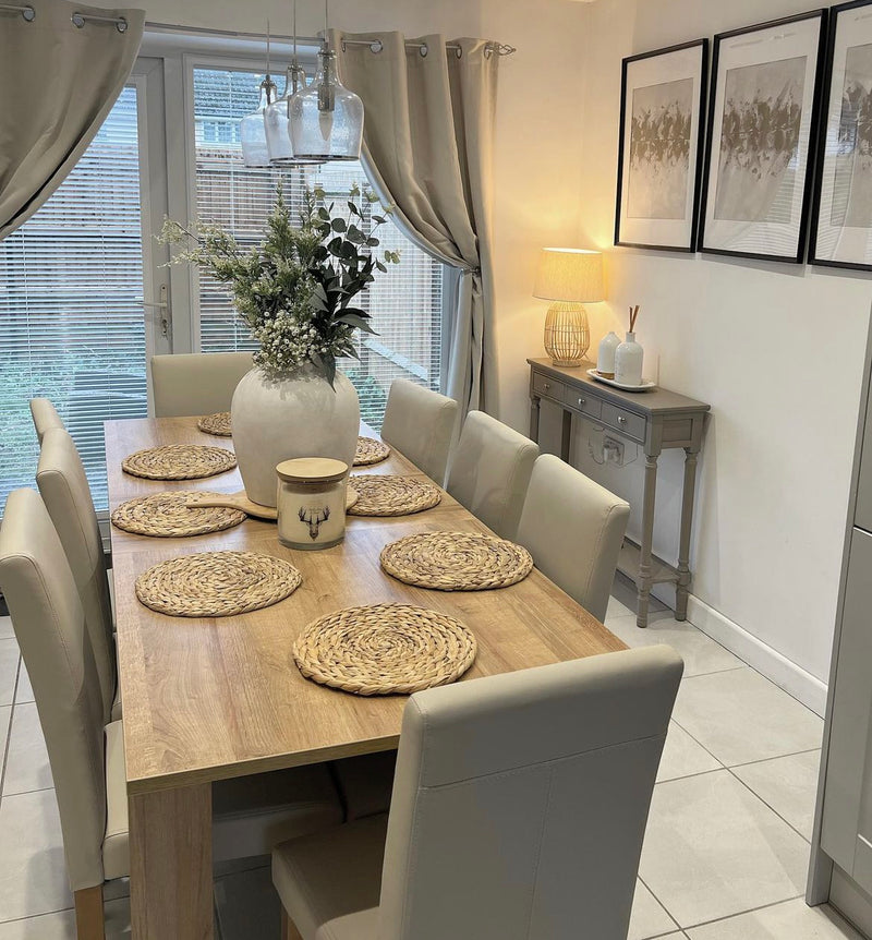 Narrow console table for dining room discount