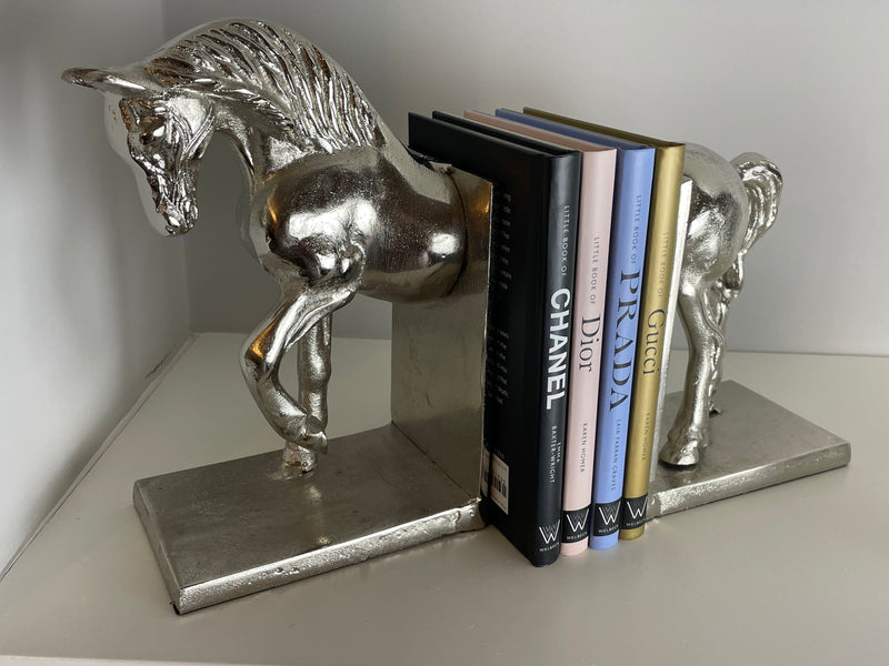 Set of horse bookends