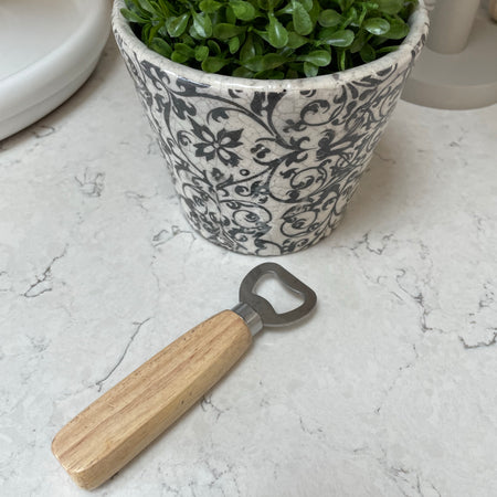 Wooden Handled Bottle Opener
