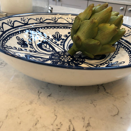 Green head faux artichoke
