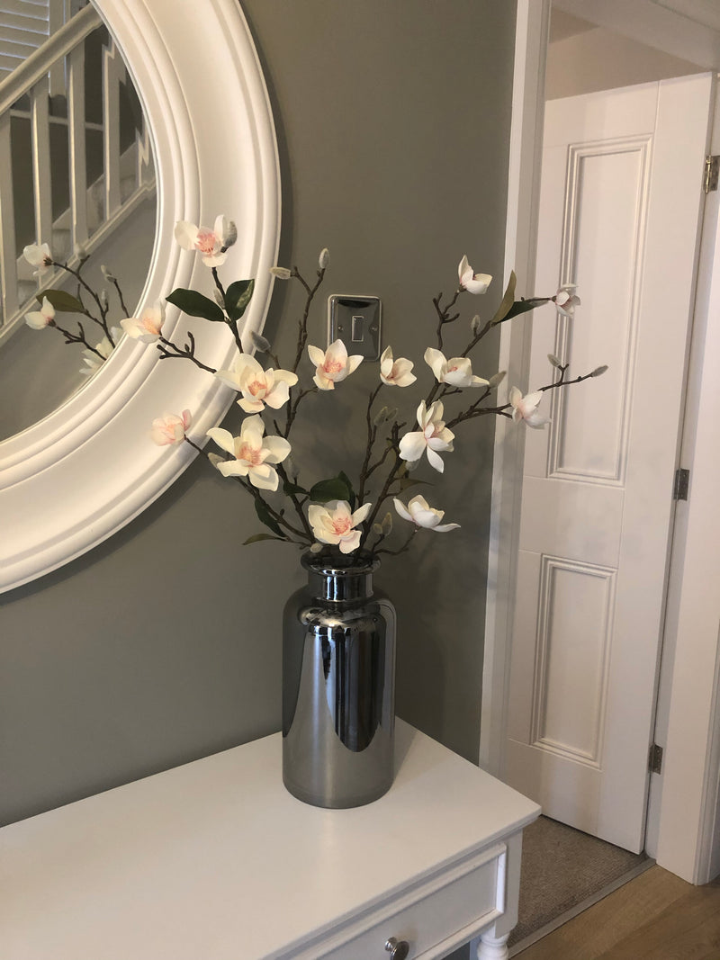 White Blush Magnolia stem