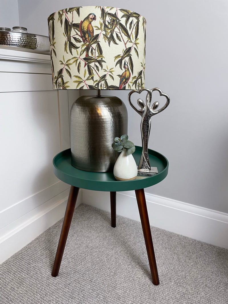 Halston Forest Green round side table