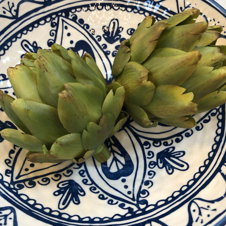 Green head faux artichoke