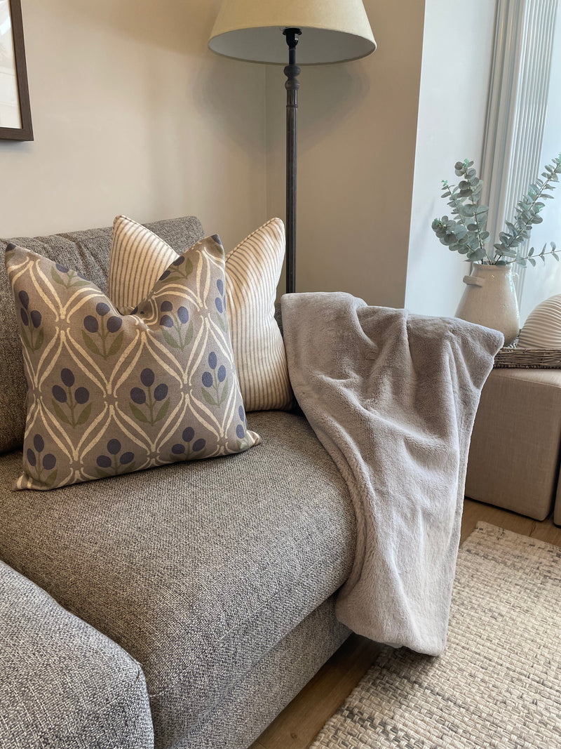 Grey sales cushions 50x50