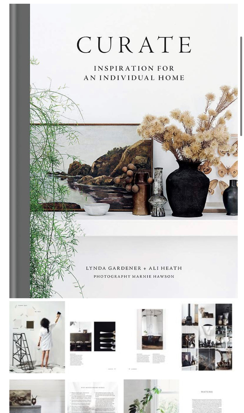 Curate book Inspiration for an individual home