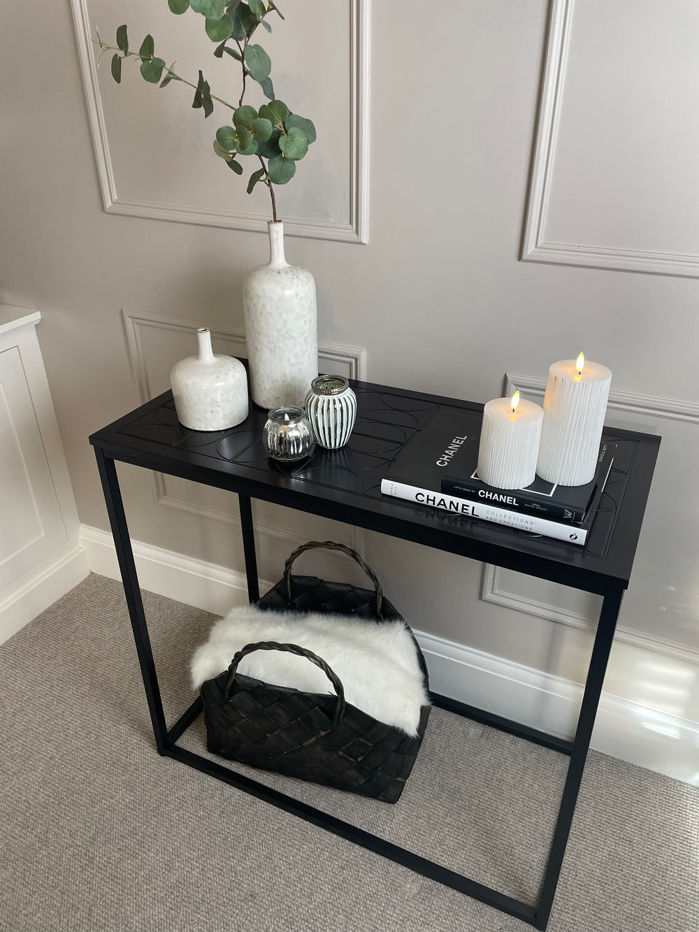 Black hallway clearance table kmart