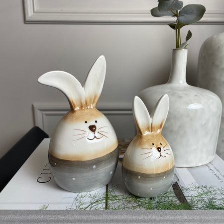 Store seconds Easter Medium ceramic bunny egg