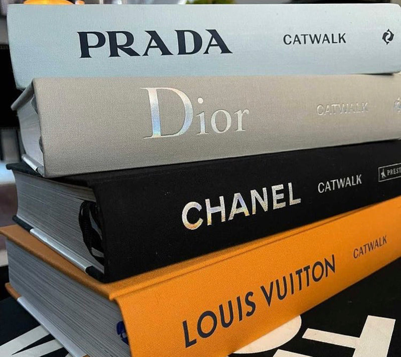 Dior catwalk fashion large book