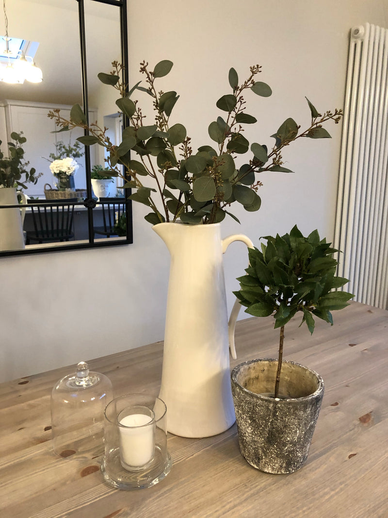 Green seeded eucalyptus spray 60cm