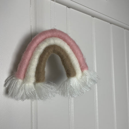 Hanging Felt Pretty Rainbow Decoration