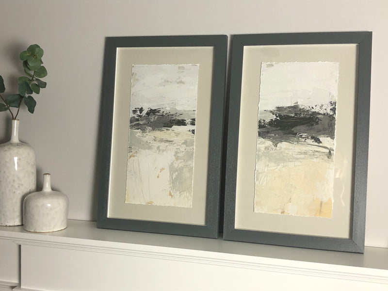 Wheat field panels set two by June Erica Vess A