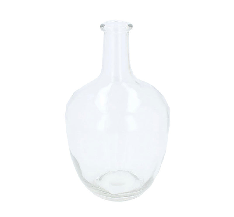 Glass recycled bottle vase