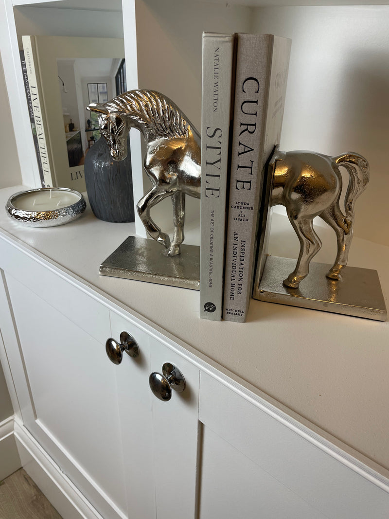 Set of horse bookends