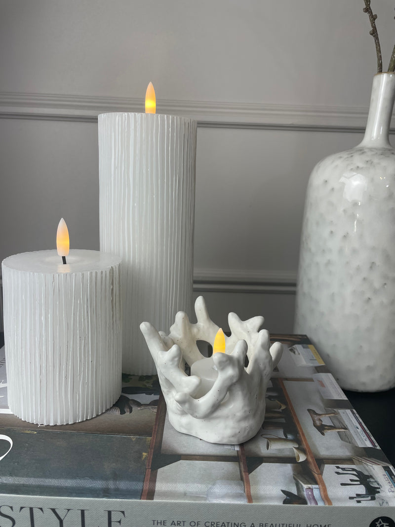 Coral Votive Candle Holder