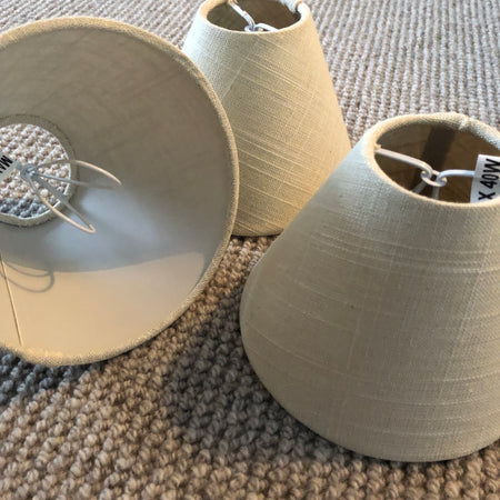 Set of 3 candle shades