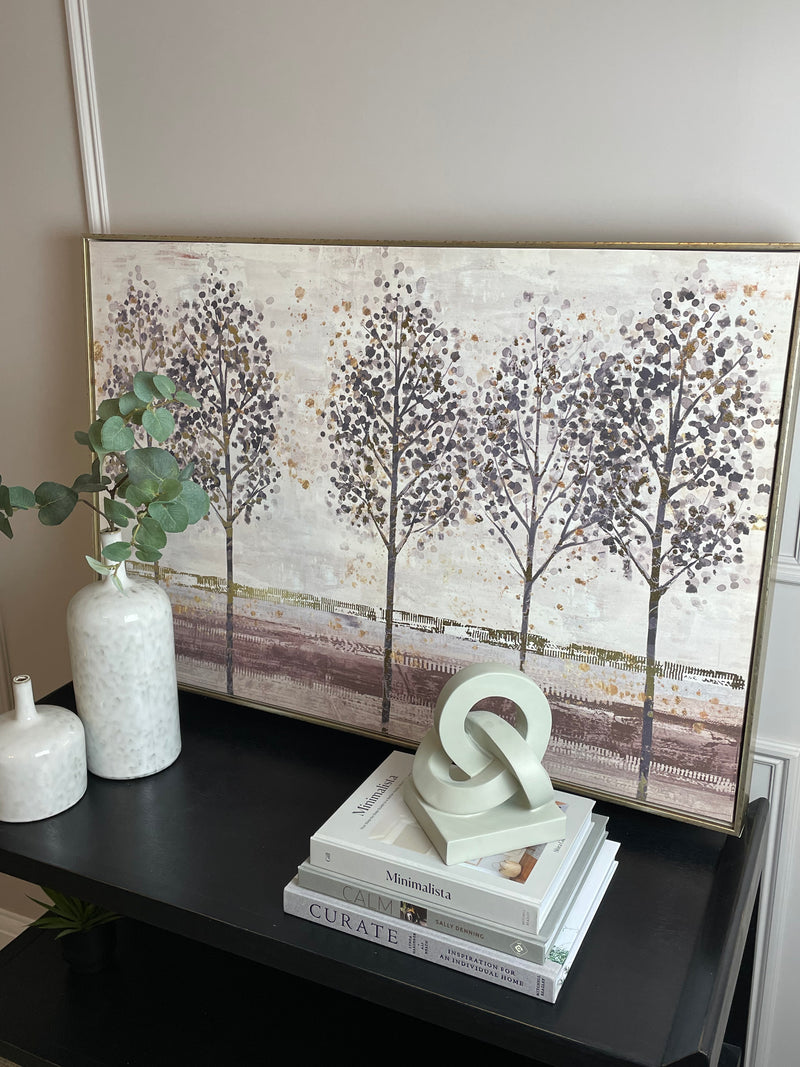 Tree framed canvas print