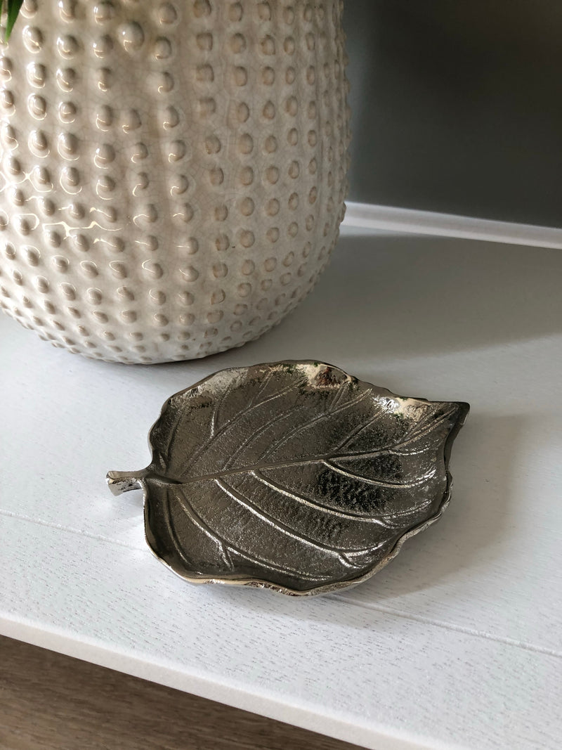 Small Aluminium Leaf Dish