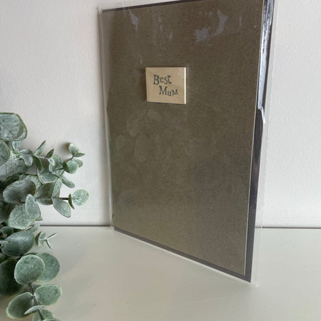 East Of India ‘Best Mum’ Card