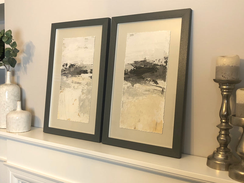 Wheat field panels set two by June Erica Vess A