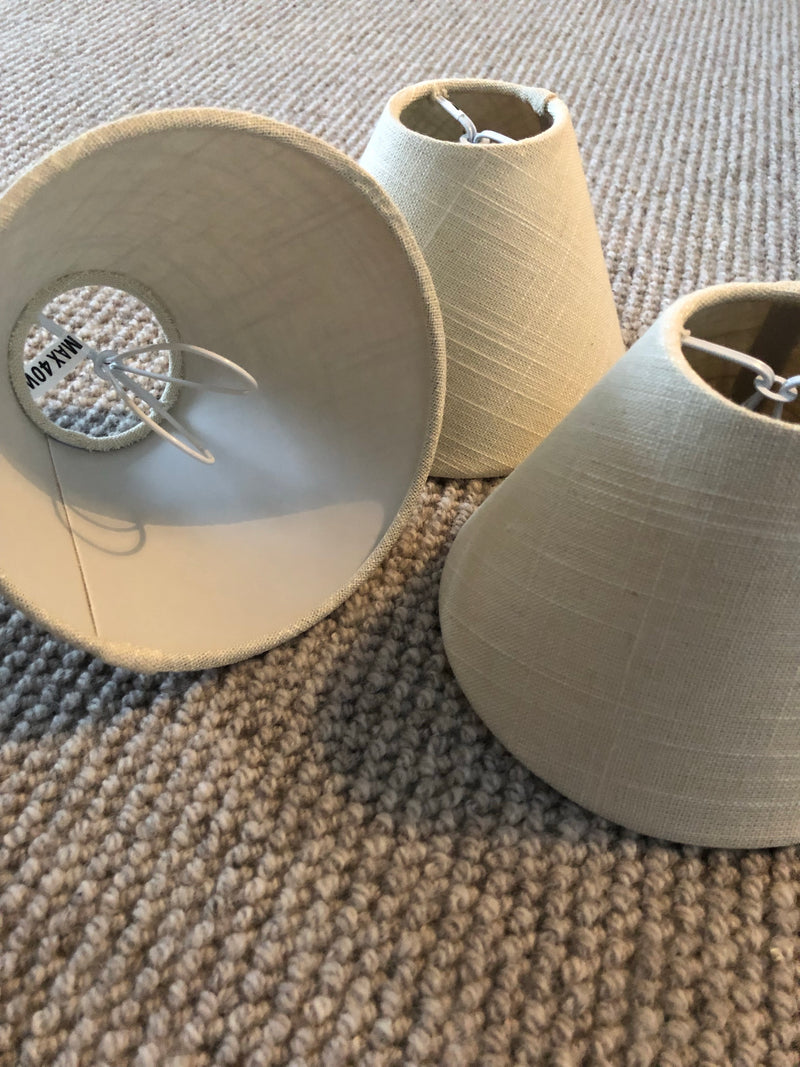 Set of 3 candle shades