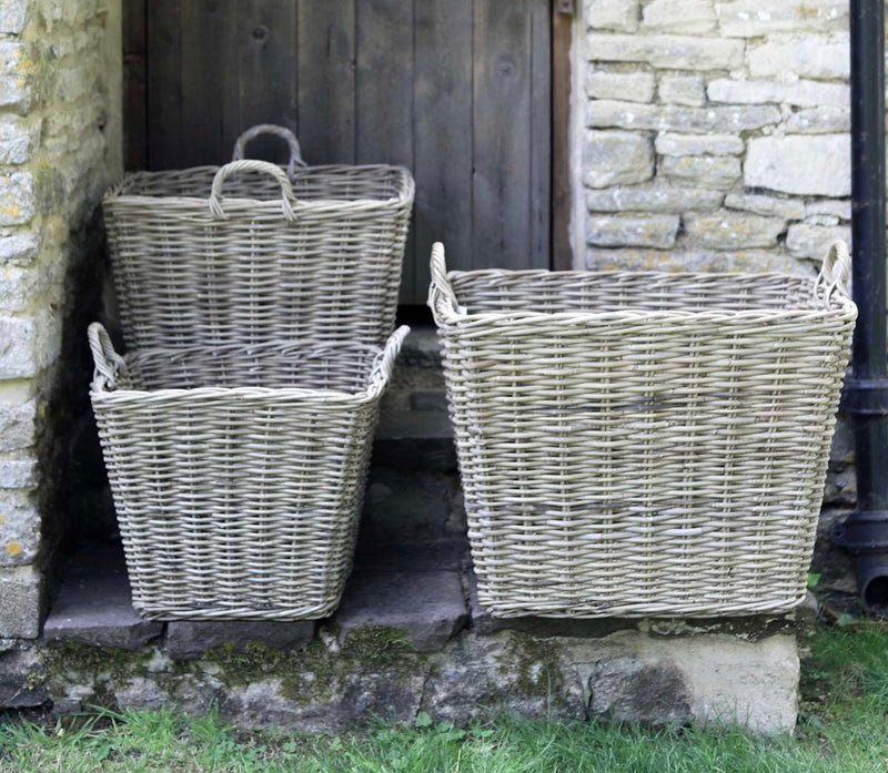 Extra large garden square kubu chunky basket Abode
