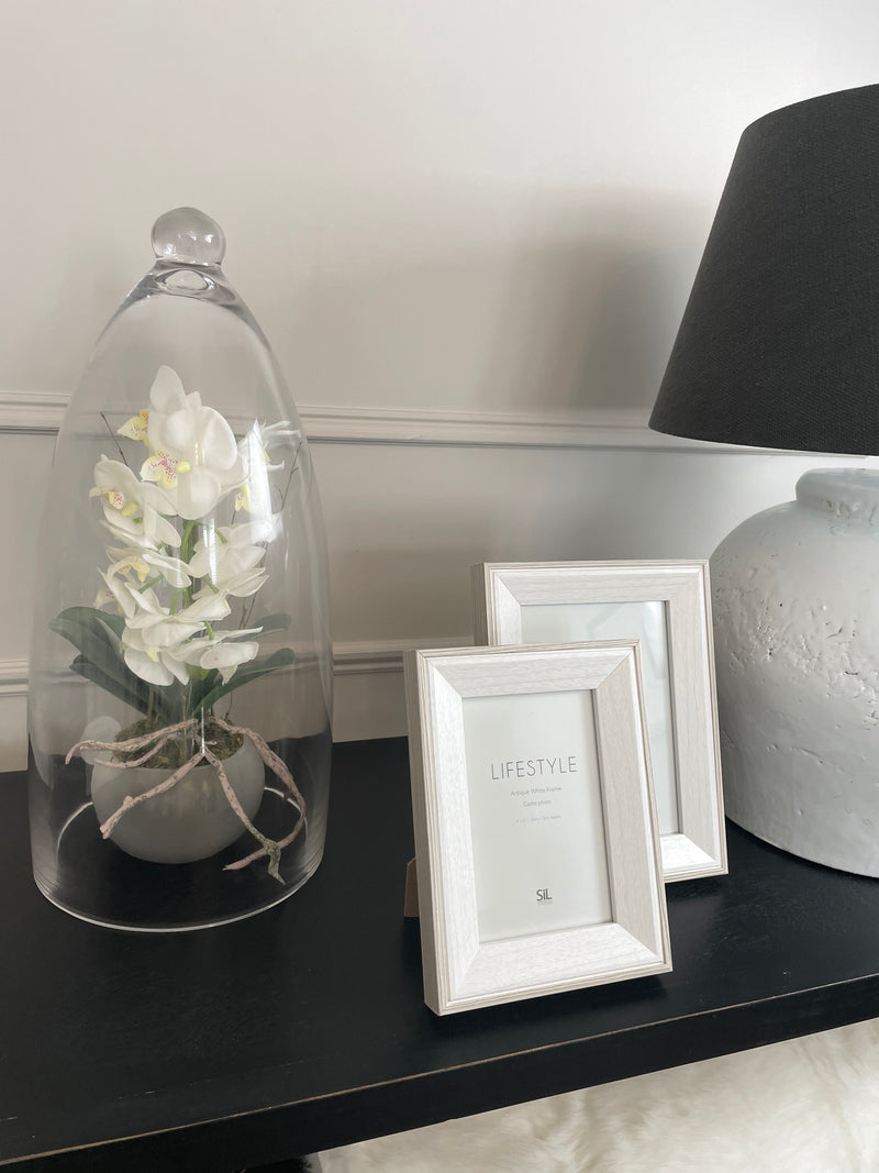 Chunky White Wash Photo Frame, 3 sizes